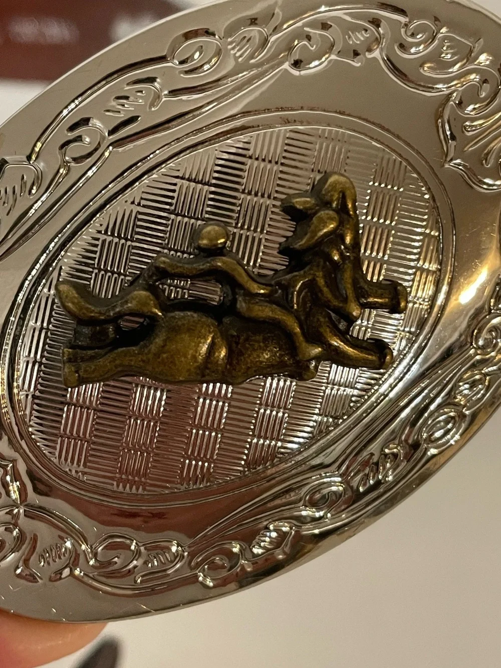 Nocona Bucking Bronco Belt for Youth